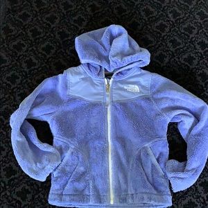 North face fur jacket